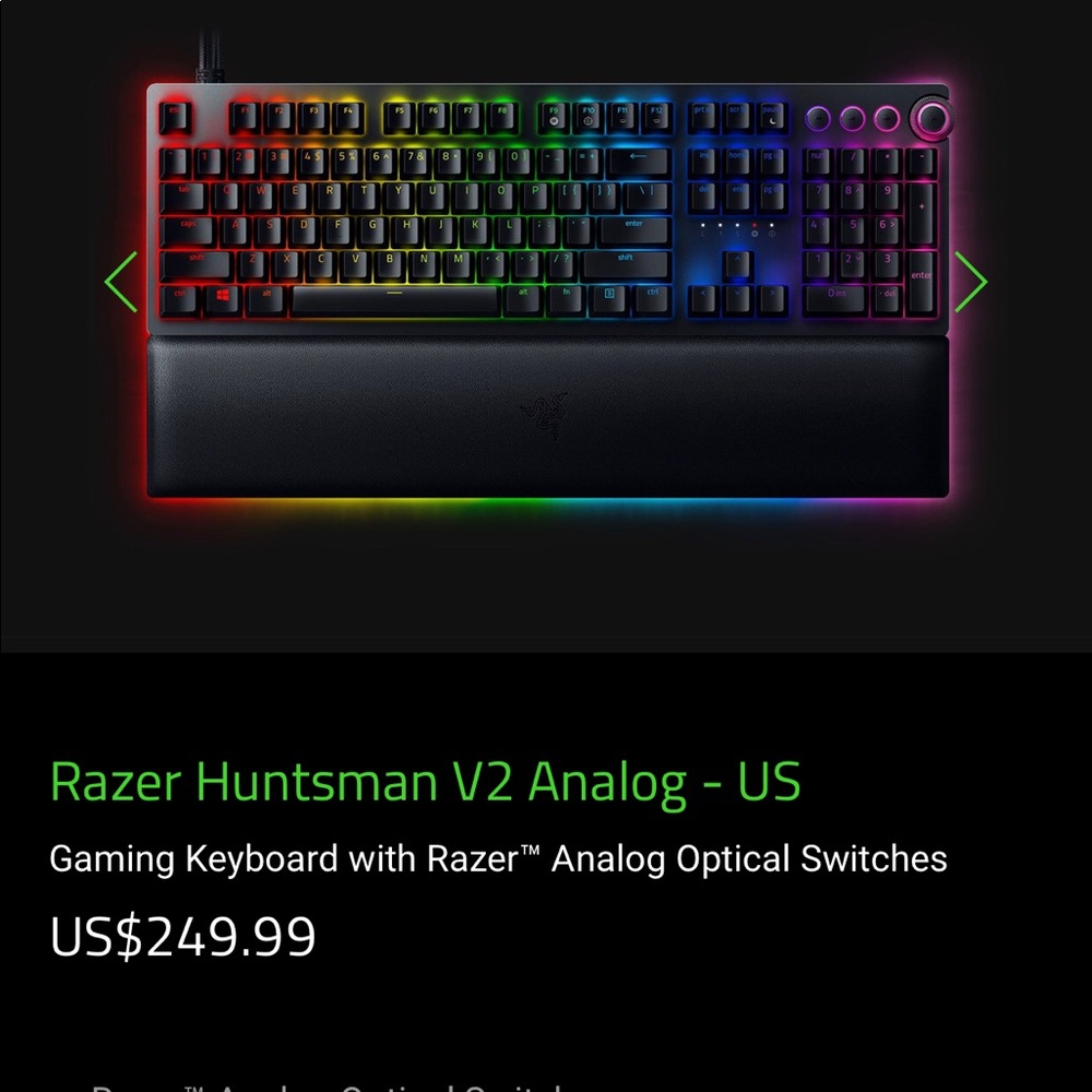 Razer Huntsman V2 Analog OEM